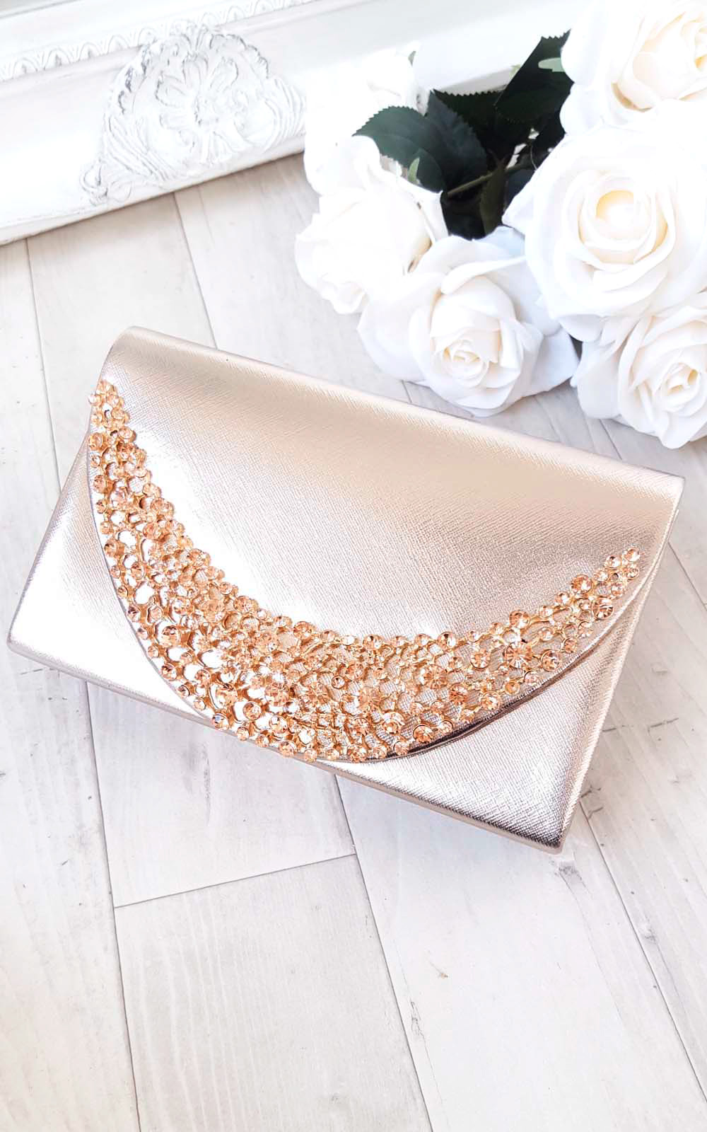 Joslin Embellished Clutch Bag