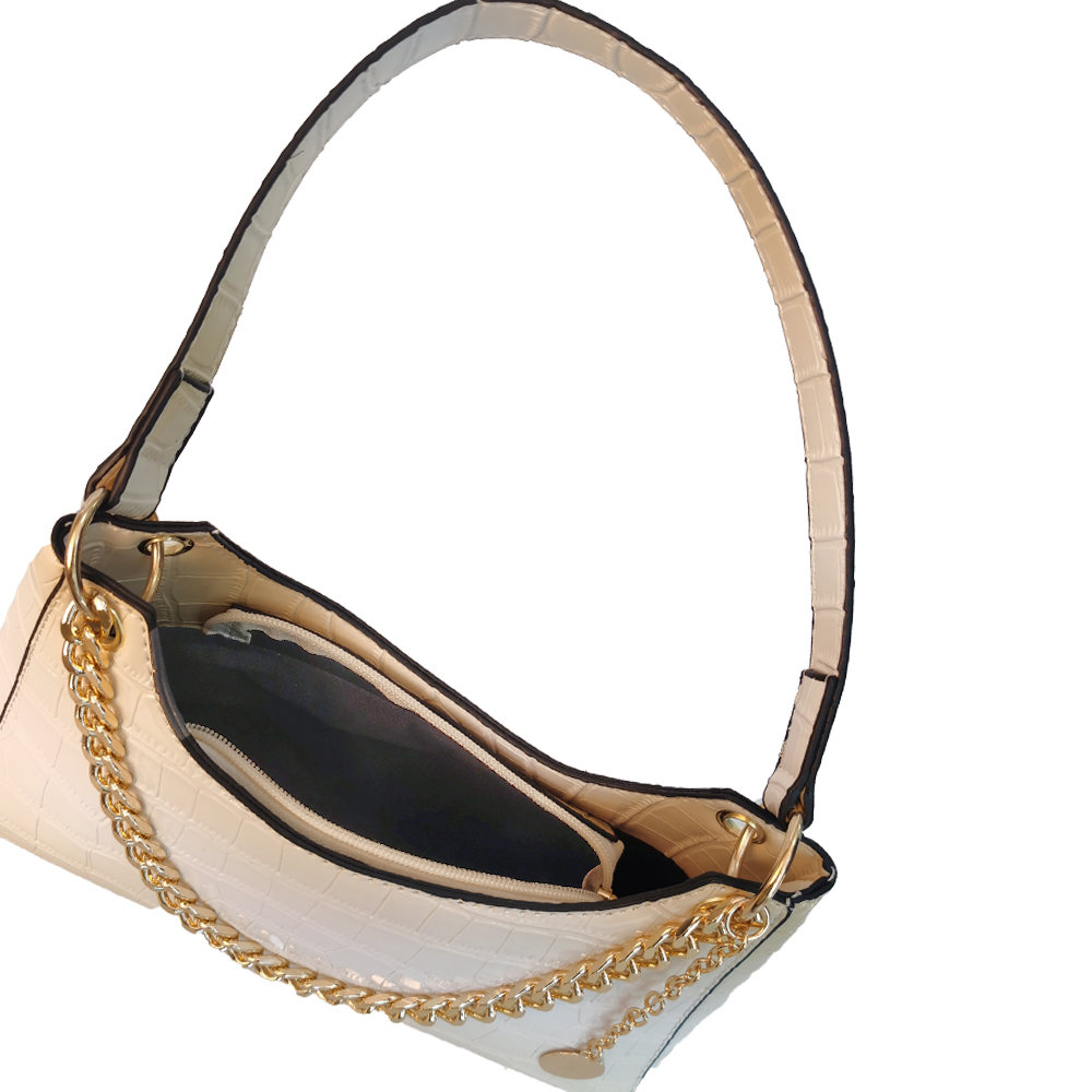 Niamh Shoulder Bag with Chain Detail Thumbnail Niamh Shoulder Bag with Chain Detail Thumbnail