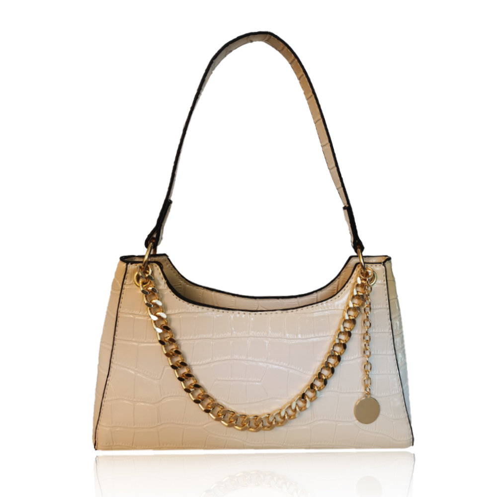 Niamh Shoulder Bag with Chain Detail Niamh Shoulder Bag with Chain Detail