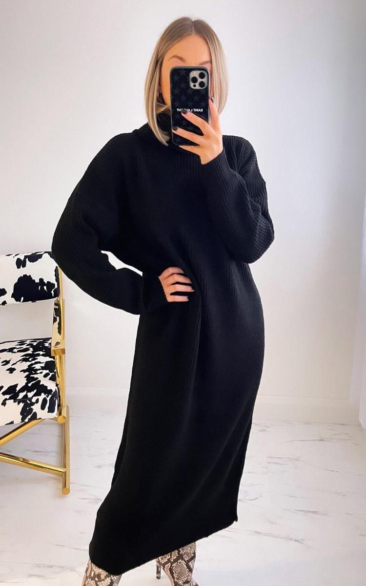 Abigail High Neck Jumper Dress Abigail High Neck Jumper Dress