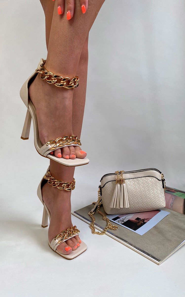 Ada Chain Detail Heels Thumbnail Ada Chain Detail Heels Thumbnail