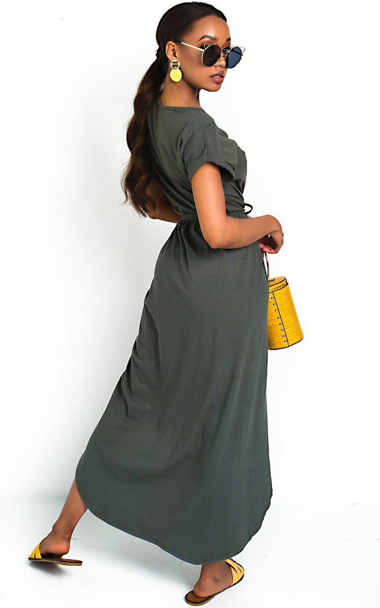 Adele T-Shirt Midi Dress Thumbnail Adele T-Shirt Midi Dress Thumbnail