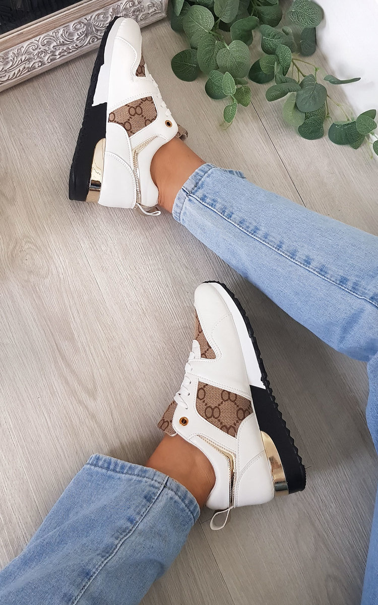 Adelle Printed Trainers Adelle Printed Trainers