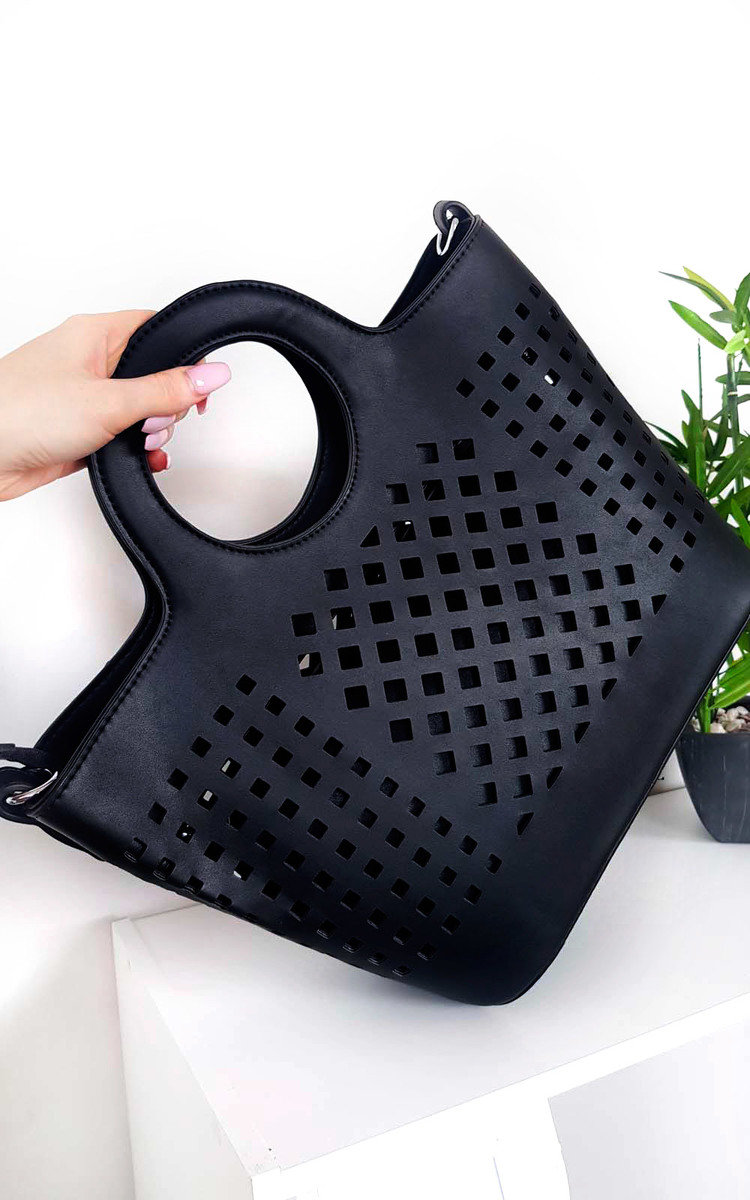 Aimee Two in One Cut Out Handbag Aimee Two in One Cut Out Handbag