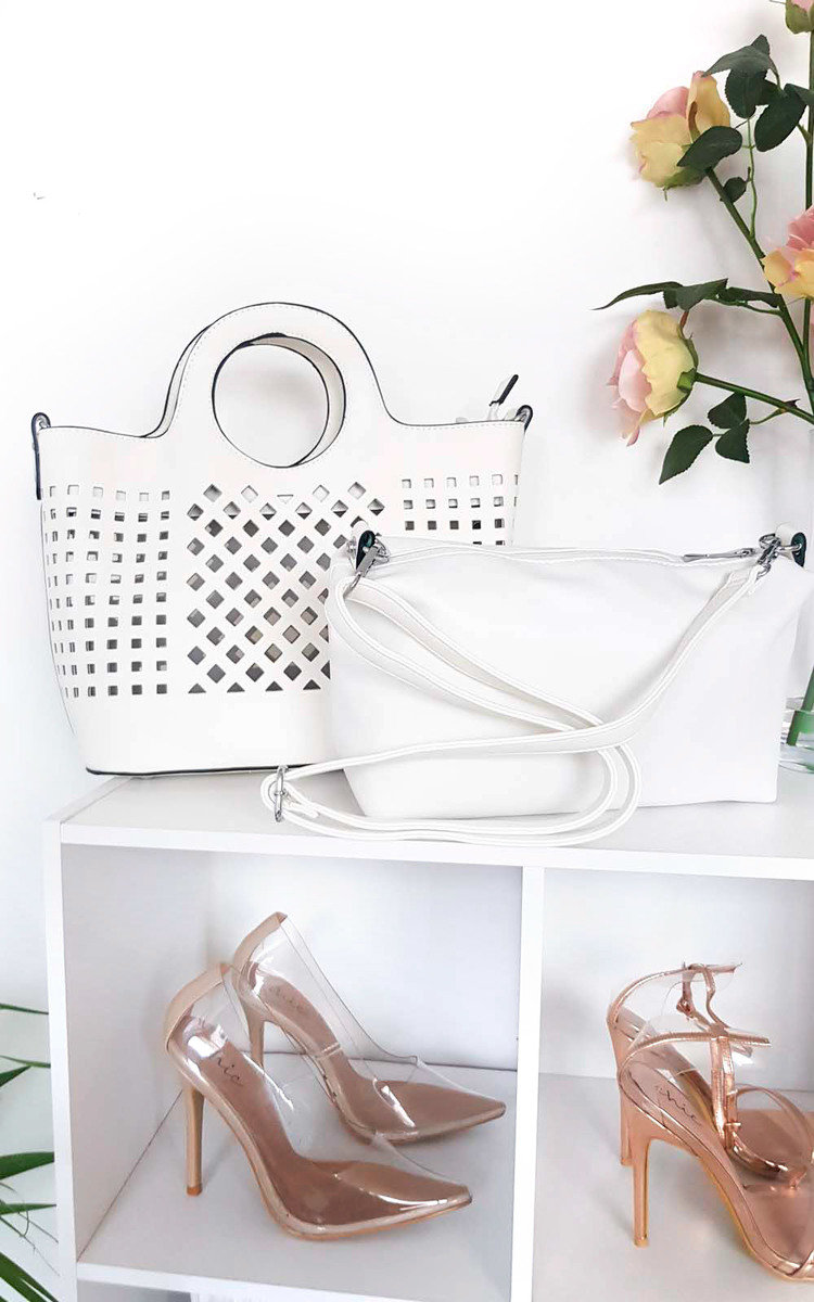 Aimee Two in One Cut Out Handbag Aimee Two in One Cut Out Handbag