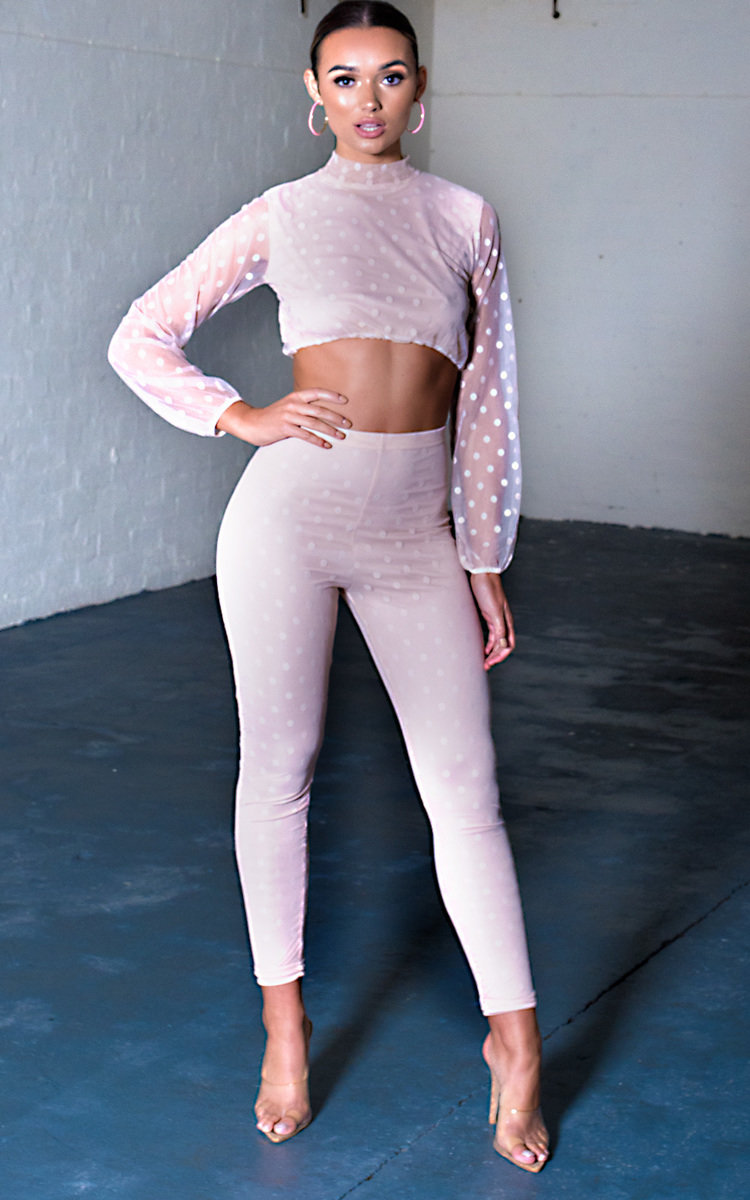 Alura Polka Dot Mesh Co-ord Thumbnail Alura Polka Dot Mesh Co-ord Thumbnail
