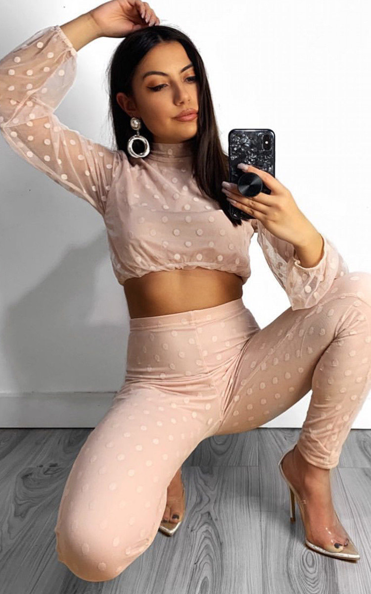 Alura Polka Dot Mesh Co-ord Thumbnail Alura Polka Dot Mesh Co-ord Thumbnail