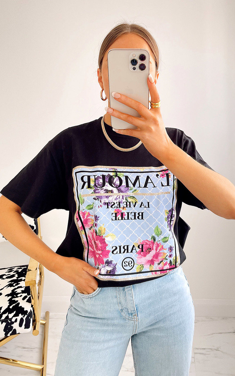 Amal Floral Printed T-Shirt Amal Floral Printed T-Shirt