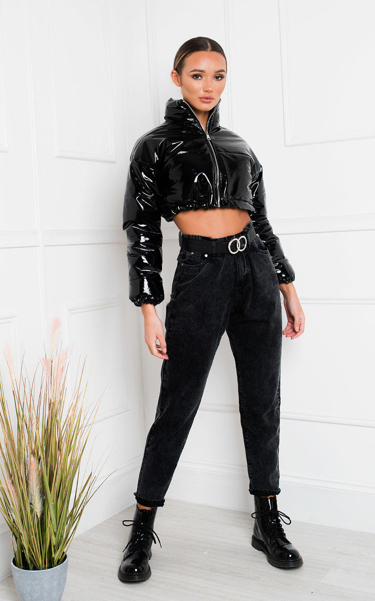 Anika Cropped Padded Puffer Jacket Thumbnail