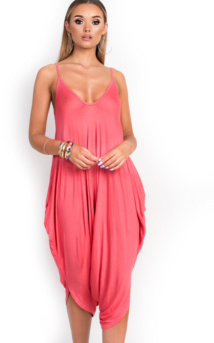 Hanna Harem Romper Jumpsuit  Thumbnail