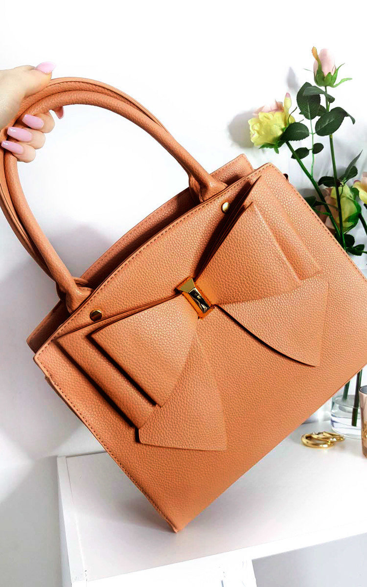 Arabella Bow Detail Handbag