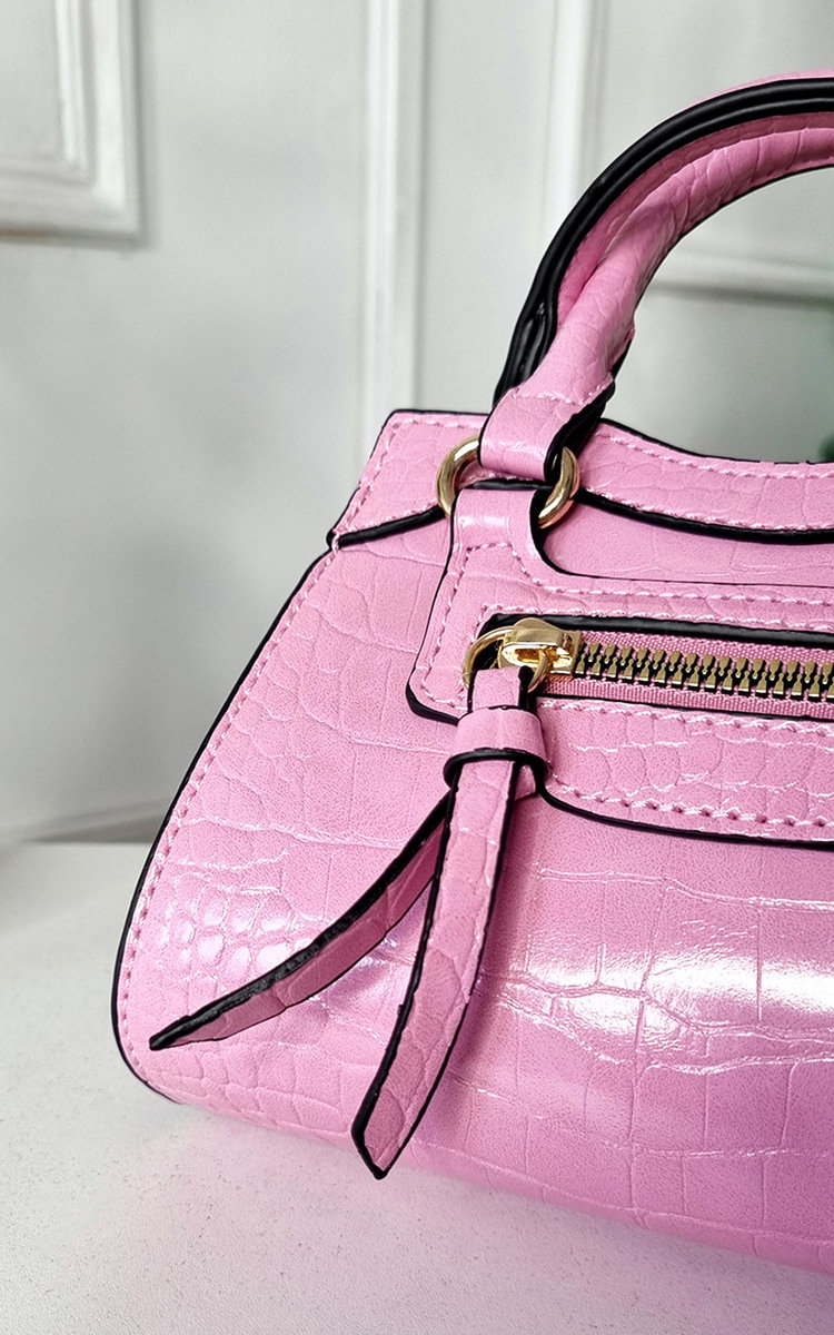 Ashley Croc Print Handbag Thumbnail Ashley Croc Print Handbag Thumbnail