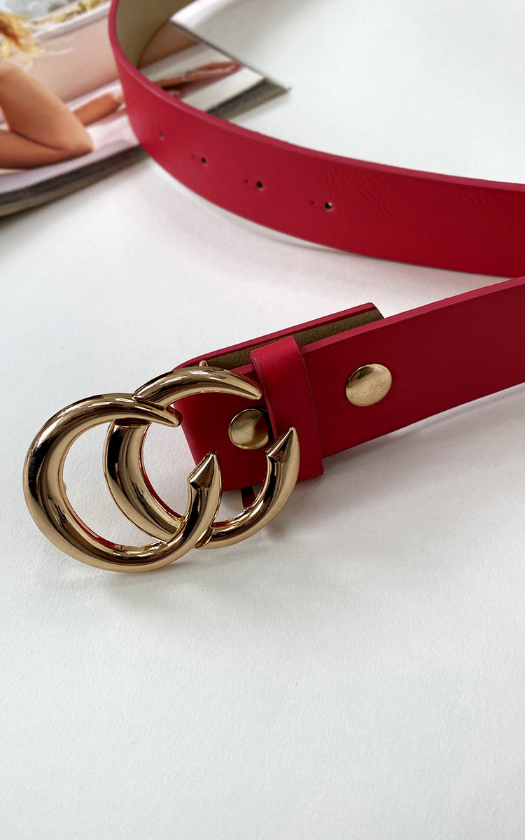 Astrid Double Buckle Belt Thumbnail