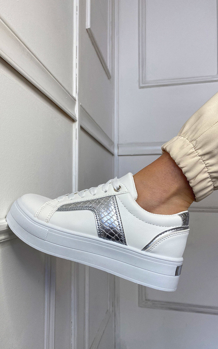 Athena Faux Leather Chunky Trainer Thumbnail Athena Faux Leather Chunky Trainer Thumbnail