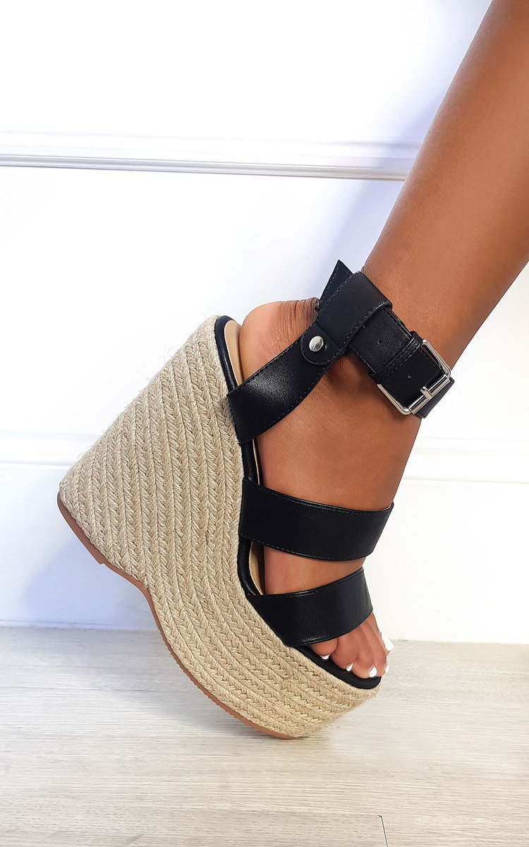 Bailey Espadrille Wedged Heels Thumbnail