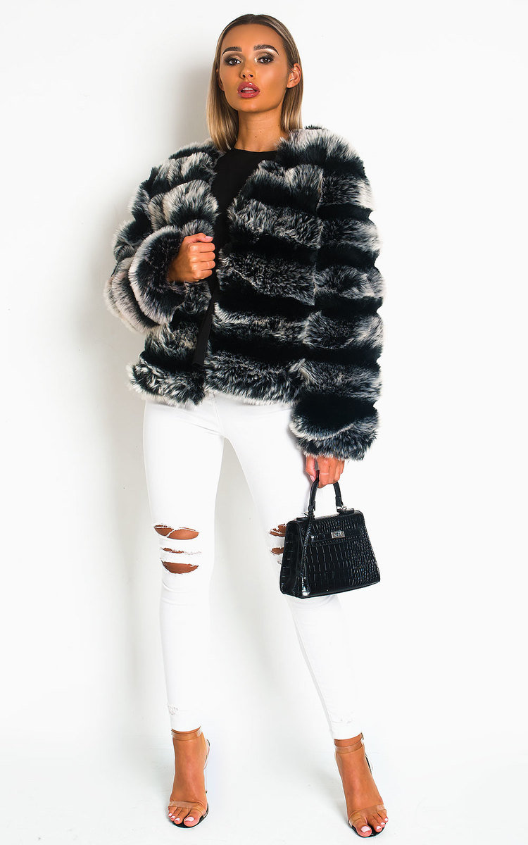 Bear Faux Fur Jacket Thumbnail