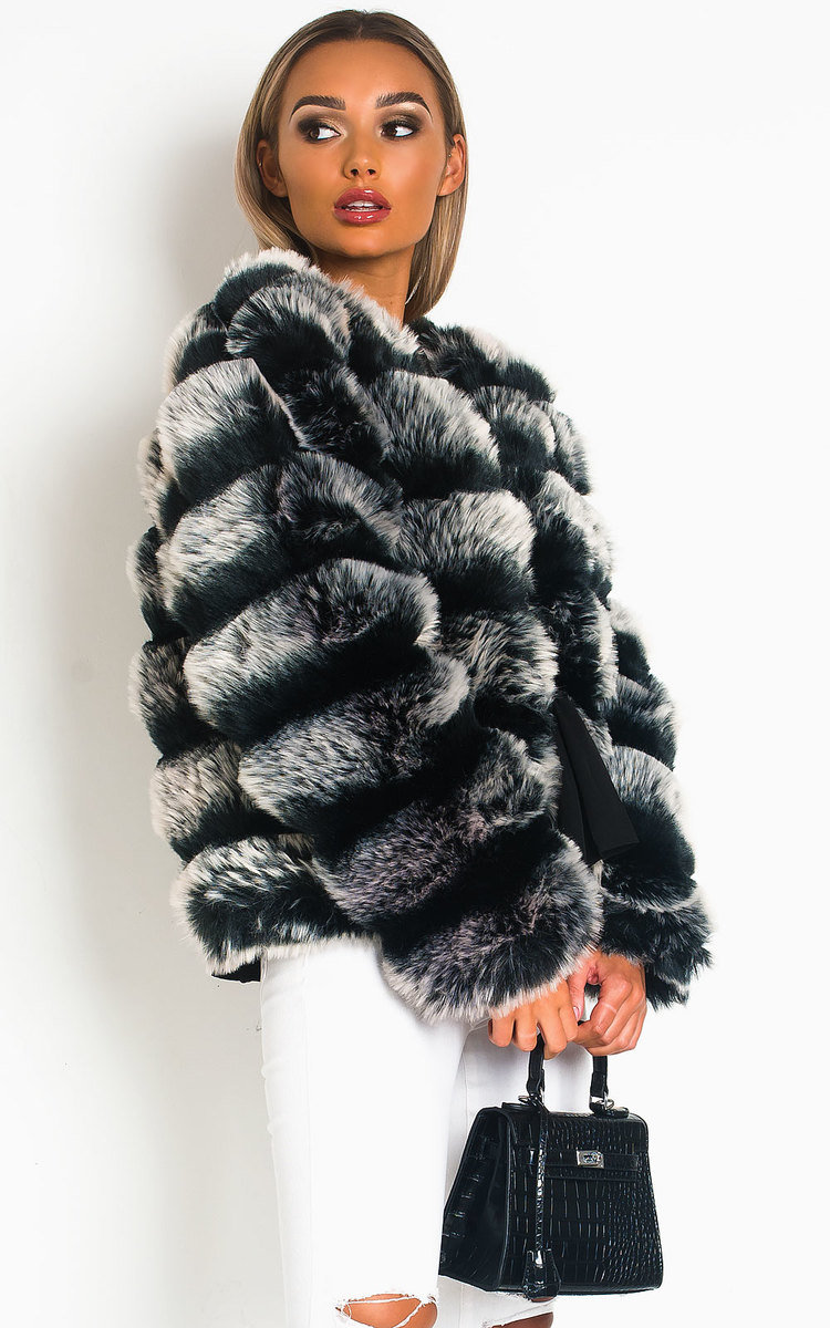 Bear Faux Fur Jacket Thumbnail