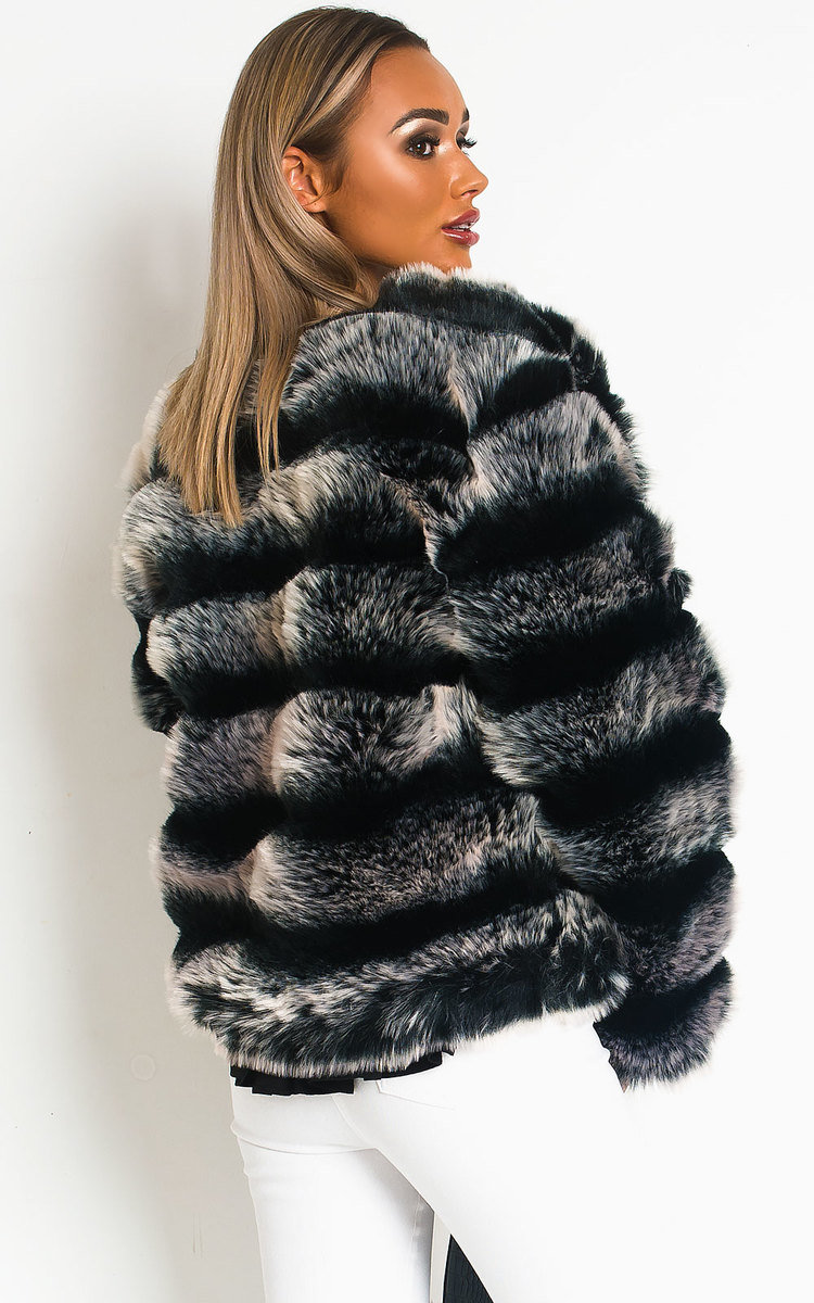 Bear Faux Fur Jacket