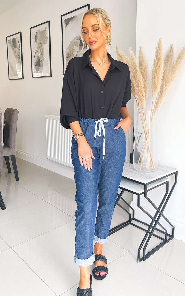 Beatrix Tie Waist Trousers Thumbnail Beatrix Tie Waist Trousers Thumbnail