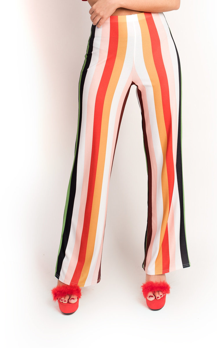 Bel High Waist Button Wide Leg Trousers Bel High Waist Button Wide Leg Trousers