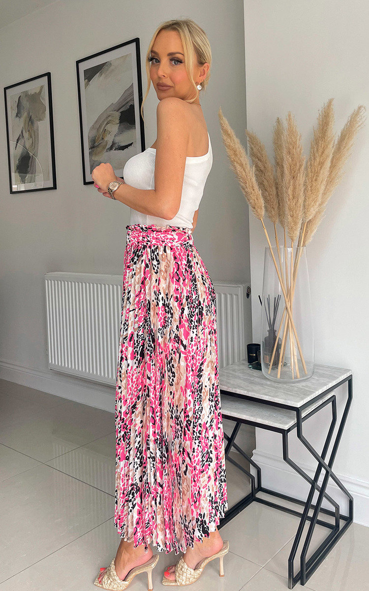 Carly Printed Midi Skirt  Thumbnail