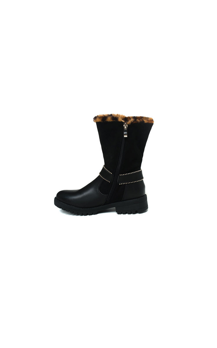 Bell Faux Fur Buckle Boots Thumbnail Bell Faux Fur Buckle Boots Thumbnail