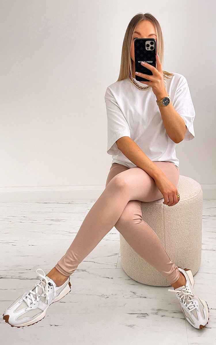 Bella High Waisted Shine Leggings Thumbnail Bella High Waisted Shine Leggings Thumbnail