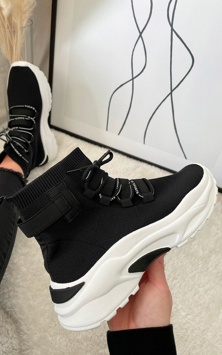 Belle Lace Up Sock Trainer Thumbnail Belle Lace Up Sock Trainer Thumbnail