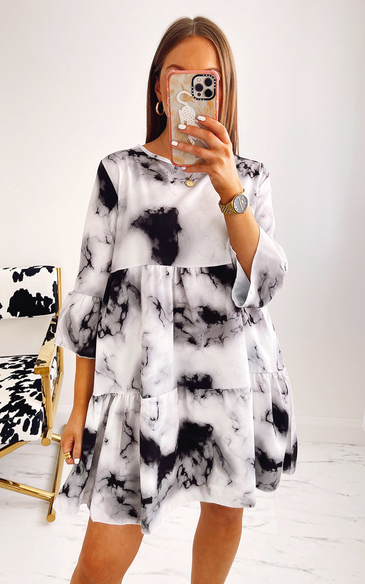 Belle Tie Dye Tiered Dress