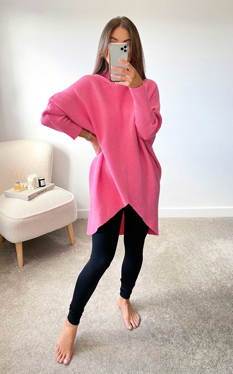 Biba High Neck Longline Jumper Thumbnail Biba High Neck Longline Jumper Thumbnail