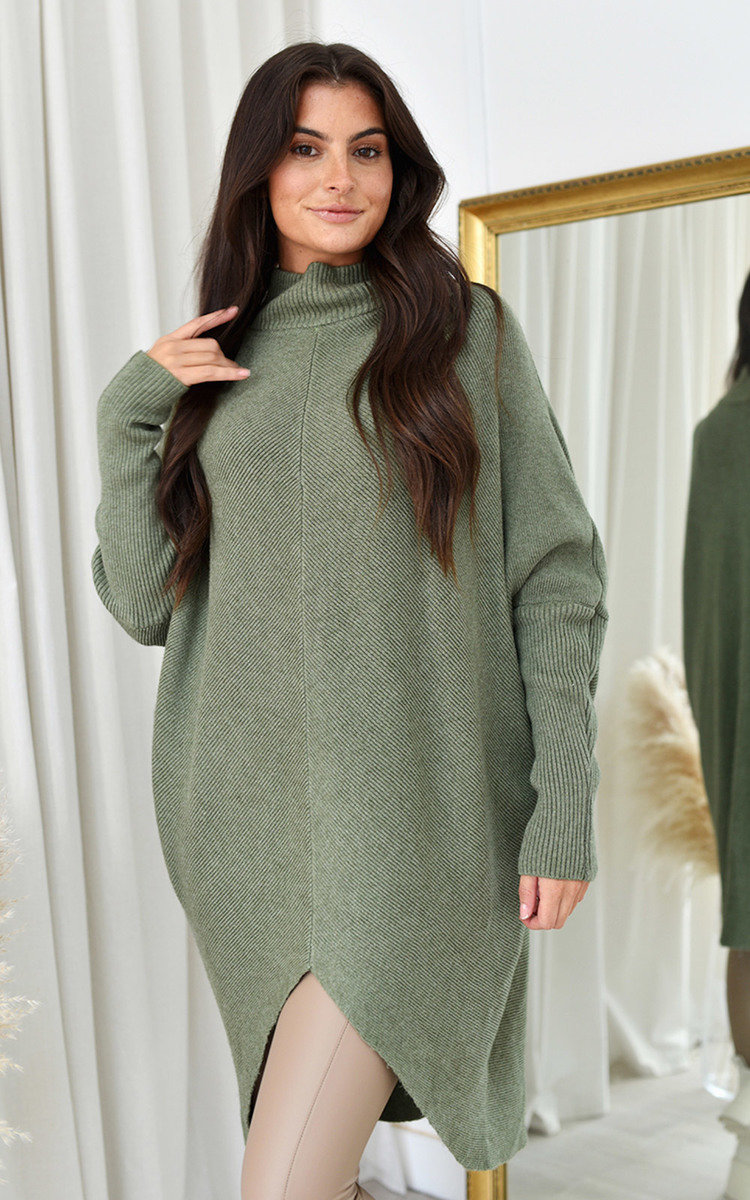 Biba High Neck Longline Jumper Thumbnail Biba High Neck Longline Jumper Thumbnail