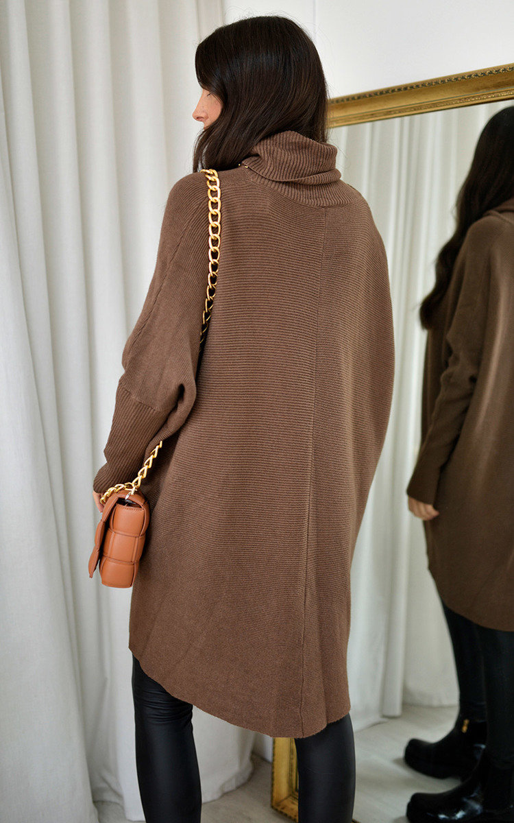 Bonnie High Neck Longline Jumper Thumbnail Bonnie High Neck Longline Jumper Thumbnail