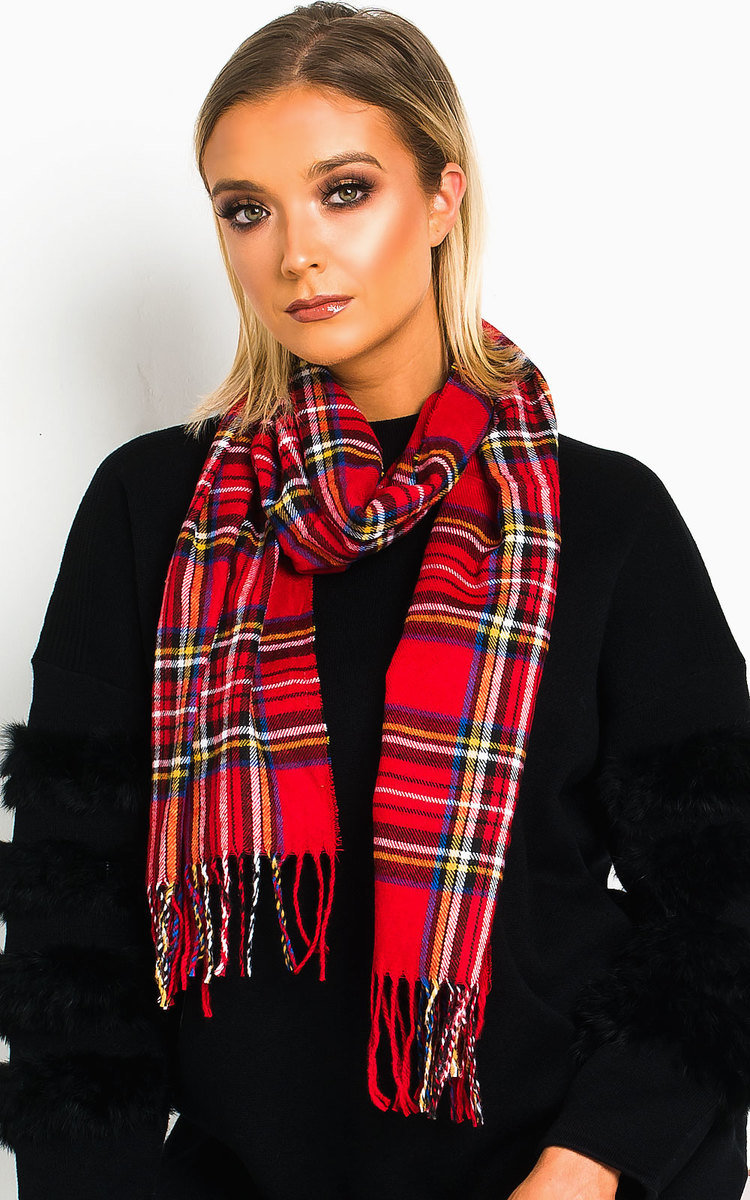 Bonnie Tartan Check Scarf