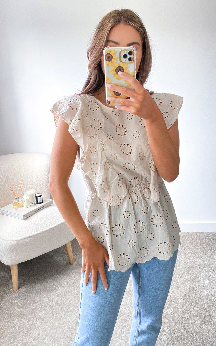Bowie Crochet Frill Top Thumbnail Bowie Crochet Frill Top Thumbnail