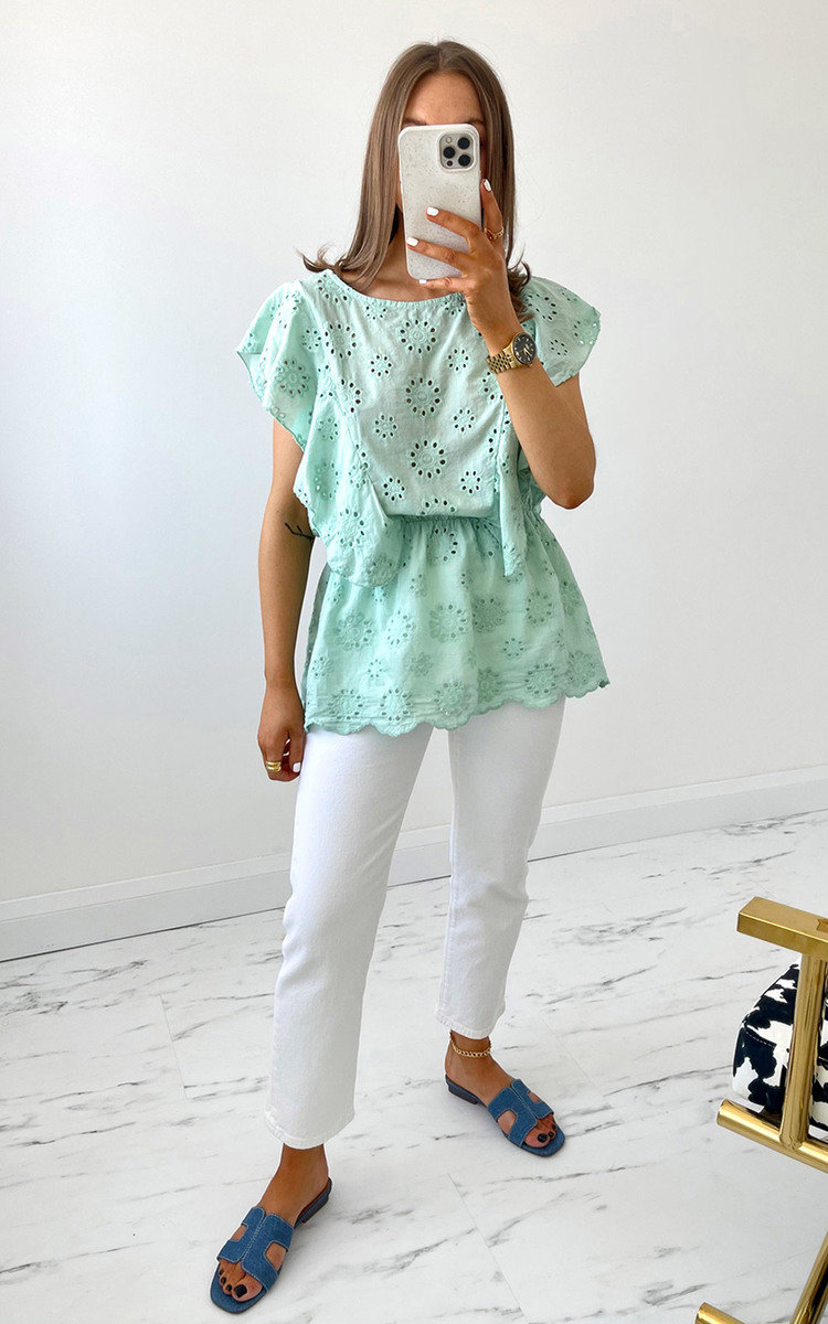 Bowie Crochet Frill Top Thumbnail Bowie Crochet Frill Top Thumbnail