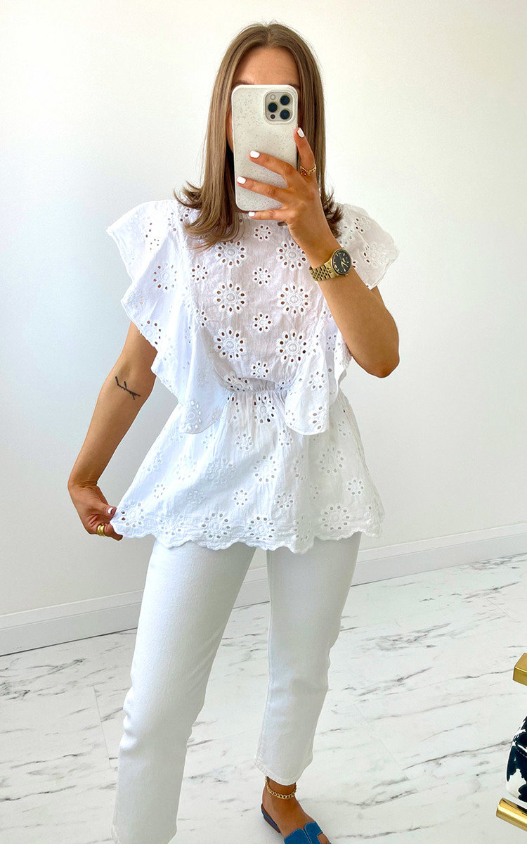Bowie Crochet Frill Top Thumbnail Bowie Crochet Frill Top Thumbnail