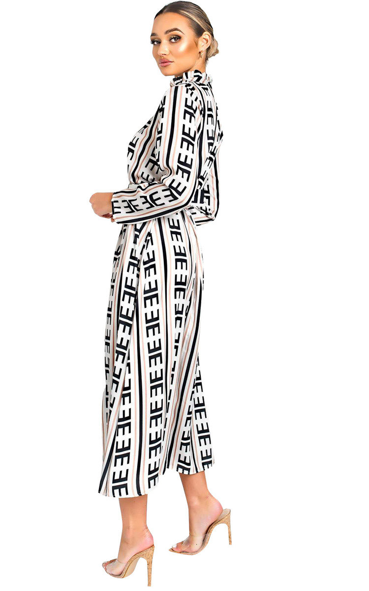 Breana Belted Print Maxi Dress Thumbnail