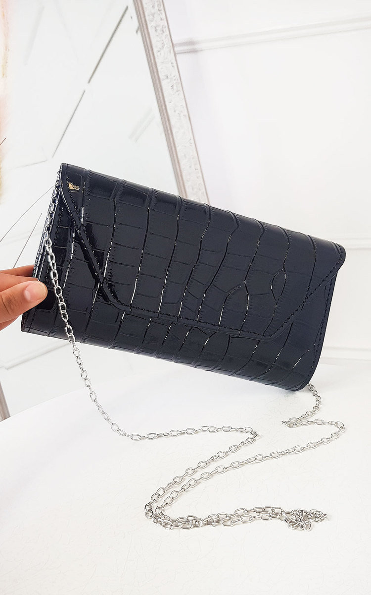 Bridgit Patent Envelope Clutch Bag Thumbnail Bridgit Patent Envelope Clutch Bag Thumbnail