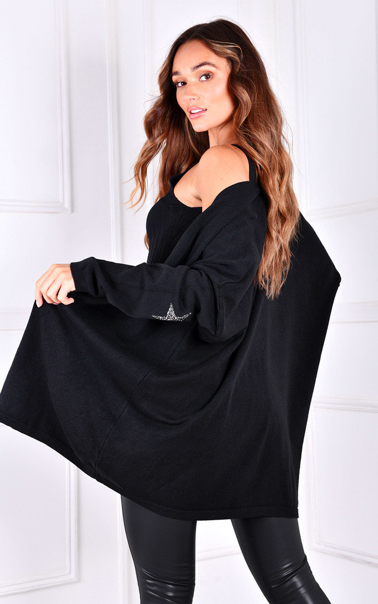 Bronte Longline Knitted Cardigan Thumbnail Bronte Longline Knitted Cardigan Thumbnail