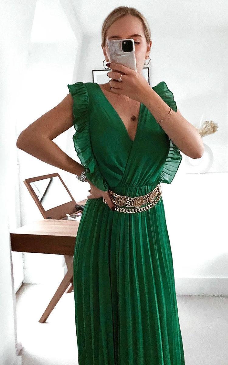 Bryanna Pleated Maxi Dress Bryanna Pleated Maxi Dress