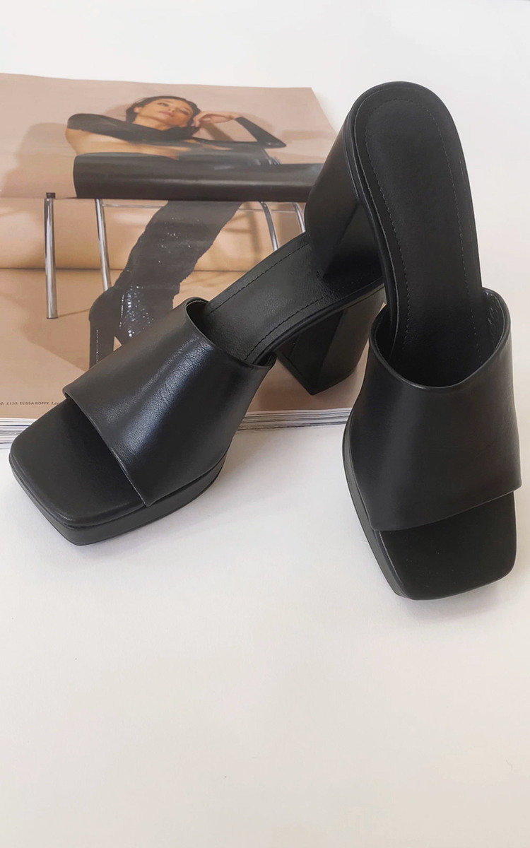 Callie Block High Heels