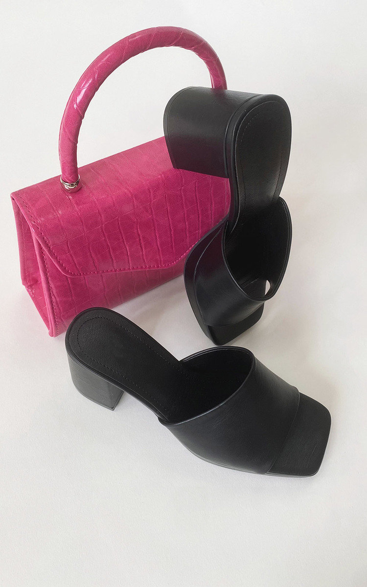 Callie Block High Heels Thumbnail Callie Block High Heels Thumbnail