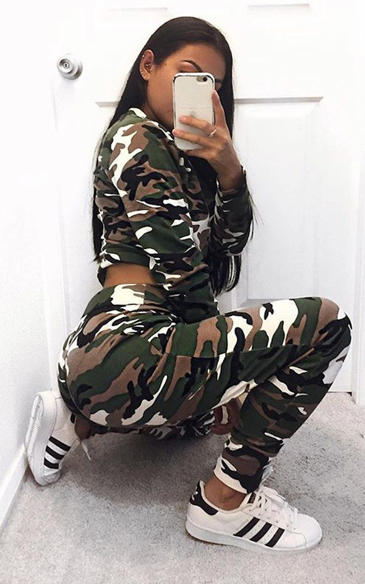 army colour tracksuit