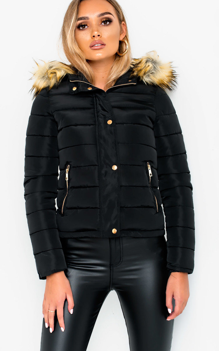 Camile Padded Hooded Jacket Thumbnail Camile Padded Hooded Jacket Thumbnail