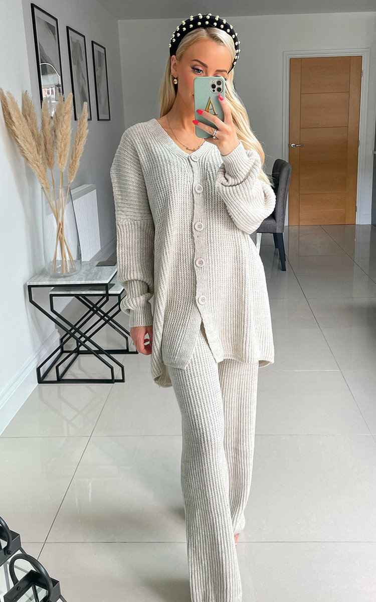 Camilla Knitted Cardigan and Trousers Co-ord Thumbnail Camilla Knitted Cardigan and Trousers Co-ord Thumbnail