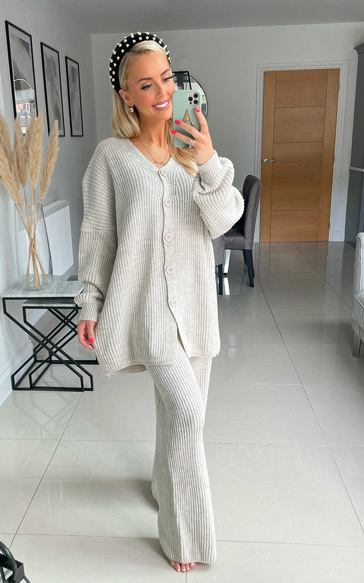 Camilla Knitted Cardigan and Trousers Co-ord Thumbnail Camilla Knitted Cardigan and Trousers Co-ord Thumbnail