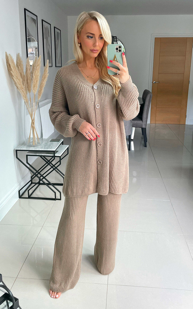 Camilla Knitted Cardigan and Trousers Co-ord Thumbnail Camilla Knitted Cardigan and Trousers Co-ord Thumbnail