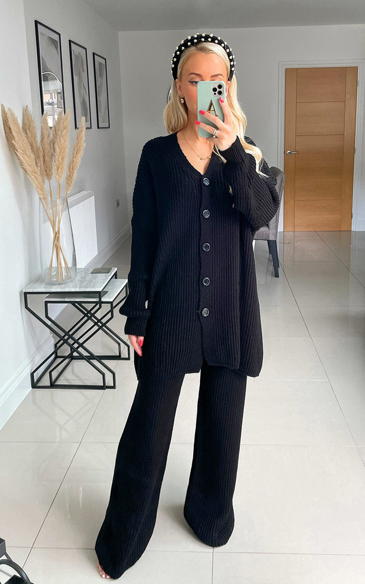 Camilla Knitted Cardigan and Trousers Co-ord Thumbnail Camilla Knitted Cardigan and Trousers Co-ord Thumbnail