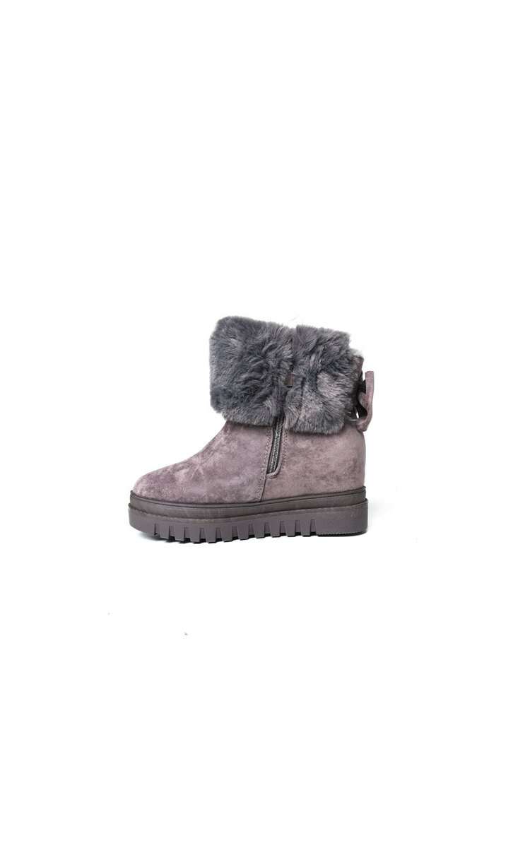 Carlee Faux Fur Desert Boots Thumbnail