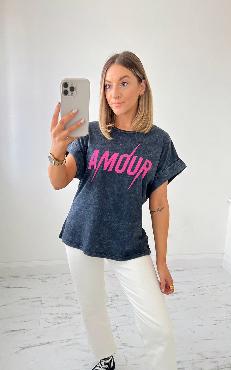 Carys Slogan T-shirt Thumbnail Carys Slogan T-shirt Thumbnail